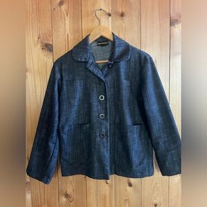Nooworks Chore Coat Indigo Denim Jean XS